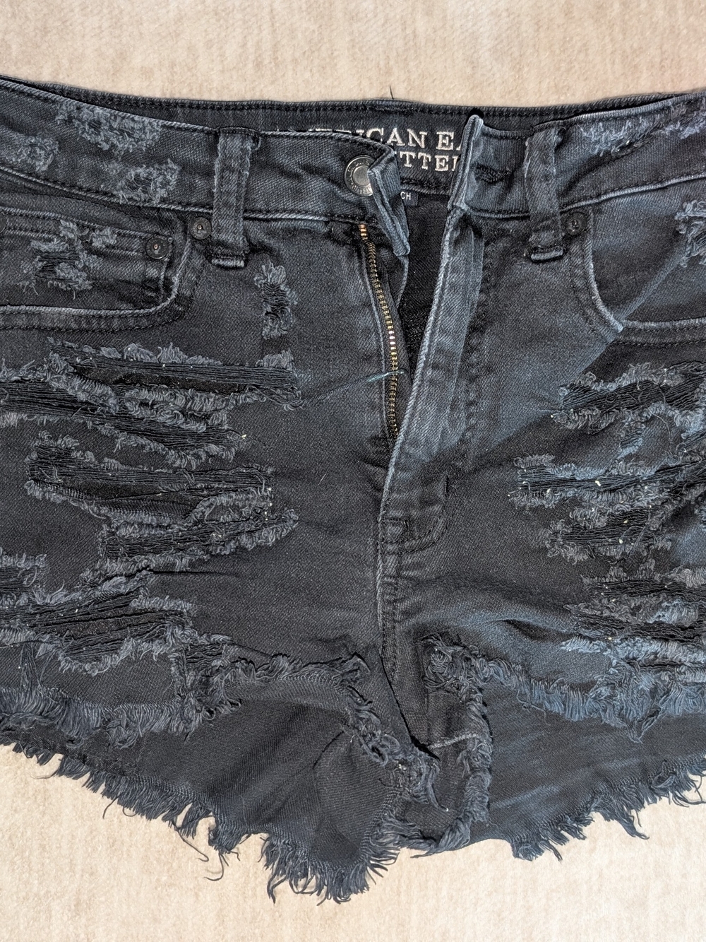 American Eagle Outfitters Vintage Hi-Rise Festival Denim Short Size 6